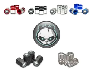 Tire Valve Stem Caps for Bikes Modern Look